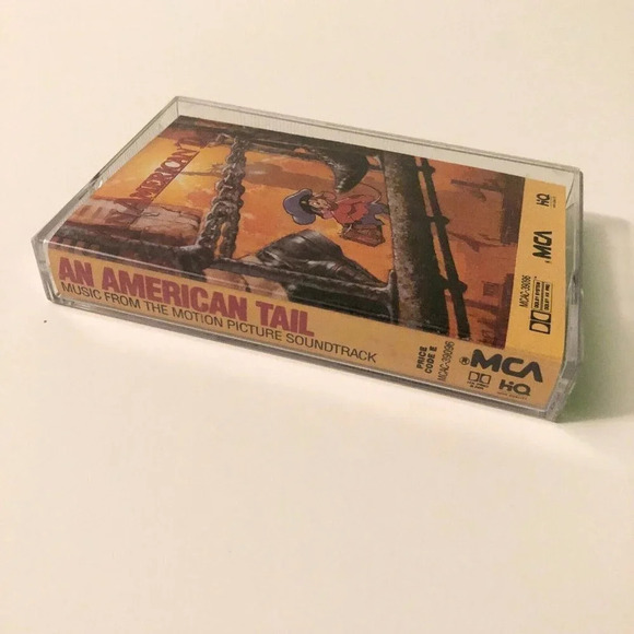 Vintage 1986 An American Tail Music Motion Picture Soundtrack Cassette Tape - Picture 3 of 10
